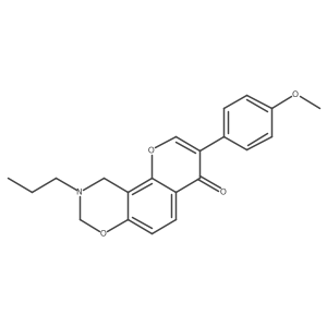 3-(4-methoxyphenyl)-9-propyl-9,10-dihydro-4H,8H-chromeno[8,7-e][1,3]oxazin-4-one Structure