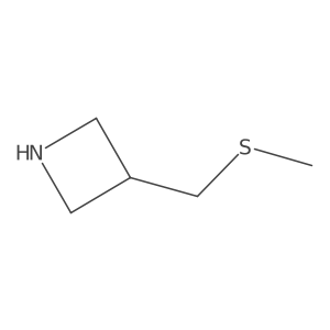 3-((Methylthio)methyl)azetidine Structure