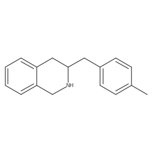 3-(4-Methylbenzyl)-1,2,3,4-tetrahydroisoquinoline结构式