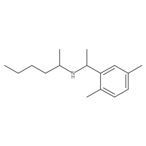 I+/-,2,5-Trimethyl-N-(1-methylpentyl)benzenemethanamine Structure