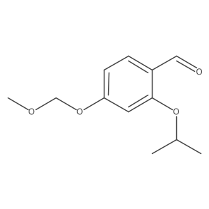 2-Isopropoxy-4-(methoxymethoxy)benzaldehyde Structure