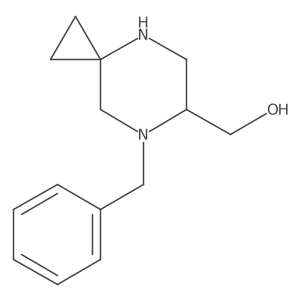 (R)-(7-Benzyl-4,7-diazaspiro[2.5]octan-6-yl)methanol Structure
