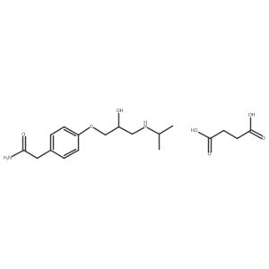 Atenolol succinate Structure