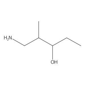 1-Amino-2-methylpentan-3-ol结构式