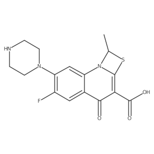 Ulifloxacin, (S)- Structure
