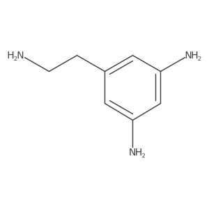 3-Amino-5-(2-aminoethyl)phenylamine Structure