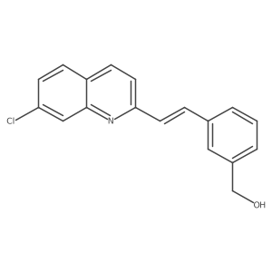 3-[2-(7-Chloro-2-quinolinyl)ethenyl]benzenemethanol结构式