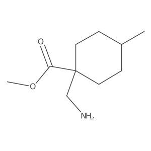 Methyl 1-(aminomethyl)-4-methylcyclohexane-1-carboxylate Structure