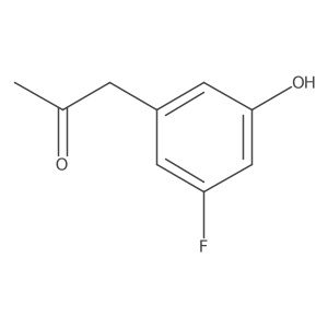 1-(3-Fluoro-5-hydroxyphenyl)propan-2-one Structure