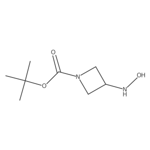 Tert-butyl 3-(hydroxyamino)azetidine-1-carboxylate Structure