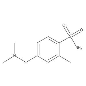 4-(Dimethylaminomethyl)-2-methylbenzenesulfonamide Structure
