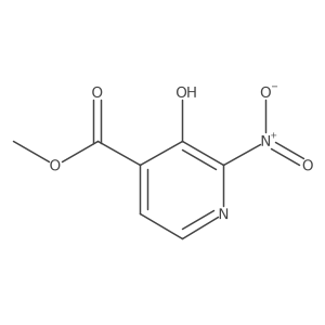 Methyl 3-hydroxy-2-nitroisonicotinate Structure