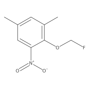 1,5-Dimethyl-2-fluoromethoxy-3-nitrobenzene Structure