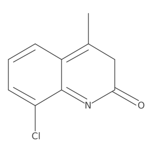 8-Chloro-4-methylquinolin-2(3H)-one Structure