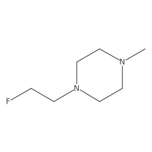 1-(2-Fluoroethyl)-4-methylpiperazine Structure