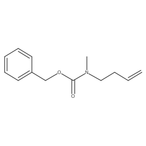 Benzyl but-3-en-1-yl(methyl)carbamate Structure