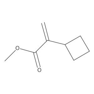 Methyl 2-cyclobutylprop-2-enoate结构式