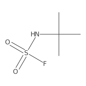 N-tert-butylsulfamoyl fluoride Structure