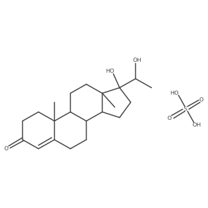 (20R)-17,20-Dihydroxypregn-4-en-3-one sulfate Structure