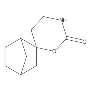 Spiro[bicyclo[2.2.1]heptane-2,2'-[1,5]oxazinane]-6'-one结构式