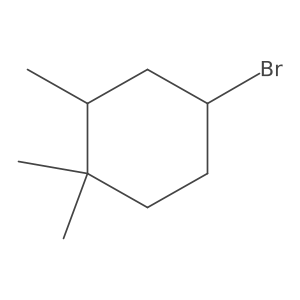 4-Bromo-1,1,2-trimethylcyclohexane Structure
