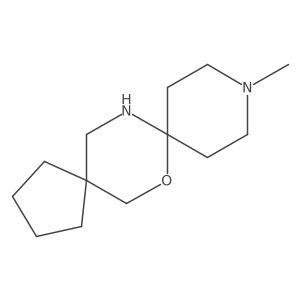 11-Methyl-7-oxa-11,14-diazadispiro[4.2.5^{8}.2^{5}]pentadecane Structure
