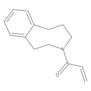 1-(2,4,5,6-Tetrahydro-1H-3-benzazocin-3-yl)prop-2-en-1-one Structure