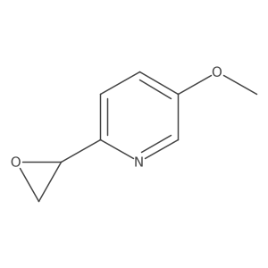 5-Methoxy-2-(oxiran-2-yl)pyridine结构式