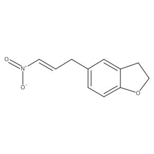 5-(3-Nitroprop-2-en-1-yl)-2,3-dihydro-1-benzofuran Structure