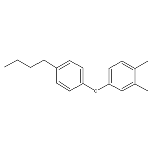 4-(4-Butylphenoxy)-1,2-dimethylbenzene结构式