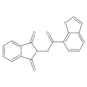 1,3-dioxo-2,3-dihydro-1H-isoindol-2-yl 1-benzothiophene-7-carboxylate Structure