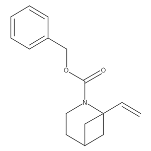 Benzyl 1-ethenyl-2-azabicyclo[3.1.1]heptane-2-carboxylate Structure