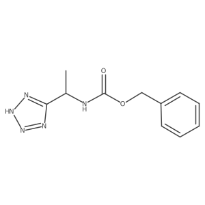 benzyl [1-(1H-Tetrazol-5-yl)ethyl]carbamate Structure