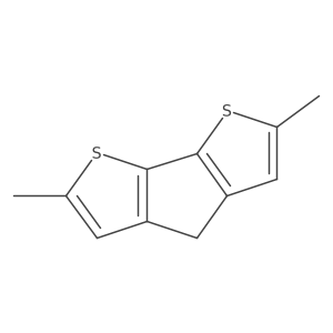 2,6-dimethyl-4H-cyclopenta[2,1-b:3,4-b']dithiophene Structure