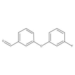3-(3-Fluorophenoxy)benzaldehyde结构式