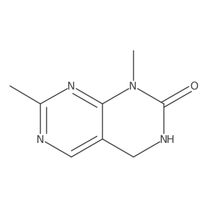 1,7-Dimethyl-3,4-dihydropyrimido[4,5-d]pyrimidin-2(1H)-one Structure