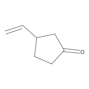 (3S)-3-Ethenylcyclopentan-1-one结构式