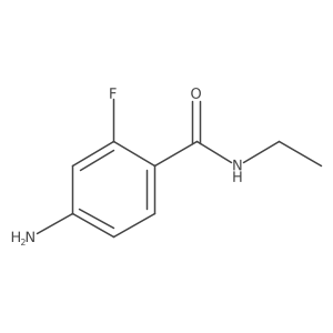 4-Amino-n-ethyl-2-fluorobenzamide Structure