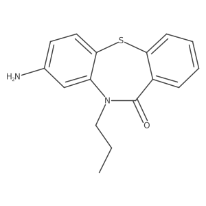 8-amino-10-propyldibenzo[b,f][1,4]thiazepin-11(10H)-one Structure