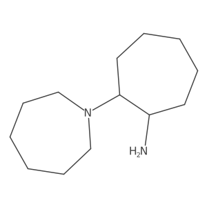2-(Hexahydro-1H-azepin-1-yl)cycloheptanamine结构式