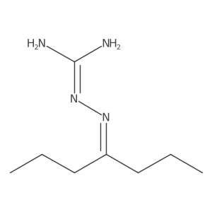 Hydrazinecarboximidamide, 2-(1-propylbutylidene)结构式