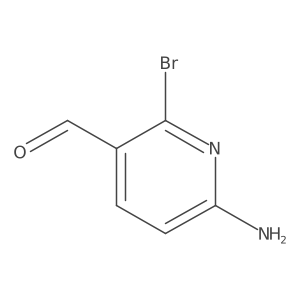 6-Amino-2-bromonicotinaldehyde结构式