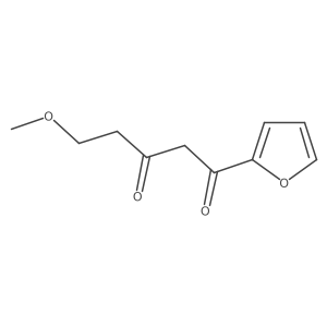 1-(Furan-2-yl)-5-methoxypentane-1,3-dione Structure