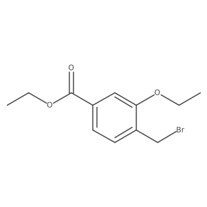 Ethyl 4-(bromomethyl)-3-ethoxybenzoate Structure