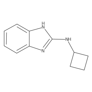 N-cyclobutyl-1H-1,3-benzodiazol-2-amine Structure