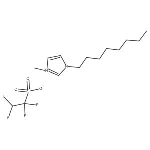 1-Methyl-3-octylimidazol-1-ium;1,1,2,2-tetrafluoroethanesulfonate Structure