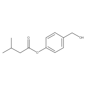 4-(Hydroxymethyl)phenyl 3-methylbutanoate结构式