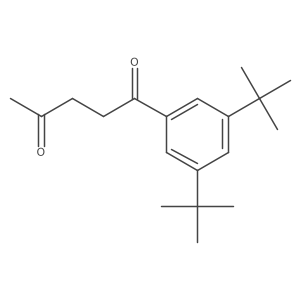 1-(3,5-Di-tert-butylphenyl)pentane-1,4-dione Structure