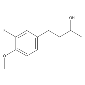 4-(3-Fluoro-4-methoxyphenyl)butan-2-ol结构式