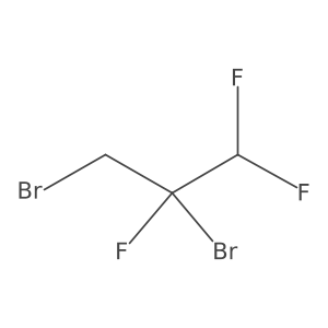 2,3-Dibromo-1,1,2-trifluoropropane结构式